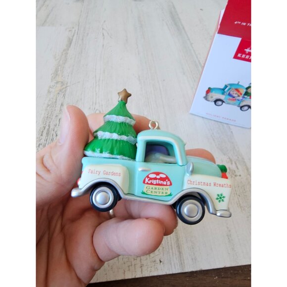 Hallmark holiday parade snowman truck ornament new axis tree 4th - Picture 7 of 9